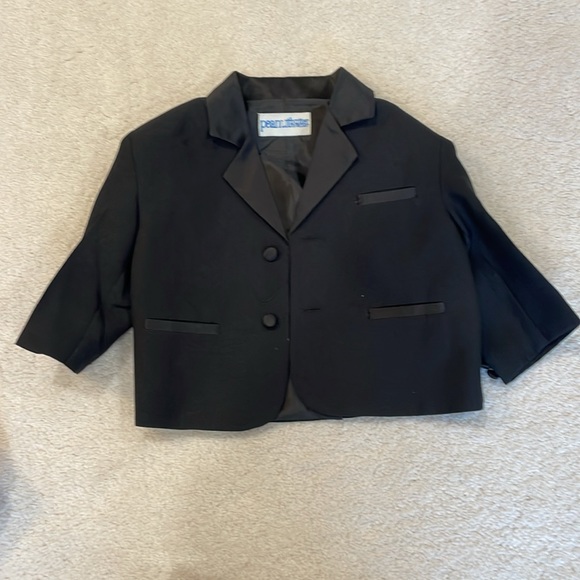 5 Piece Toddler Black Suit - Picture 4 of 16